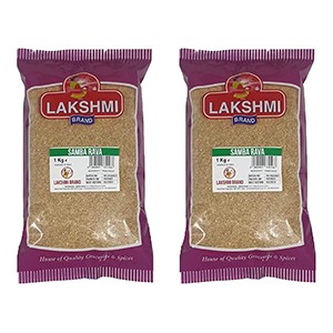 LAKSHMI BRAND-Samba Rava ,Wheat Rava ,Kodumai Rava, Broken Wheat 1Kg