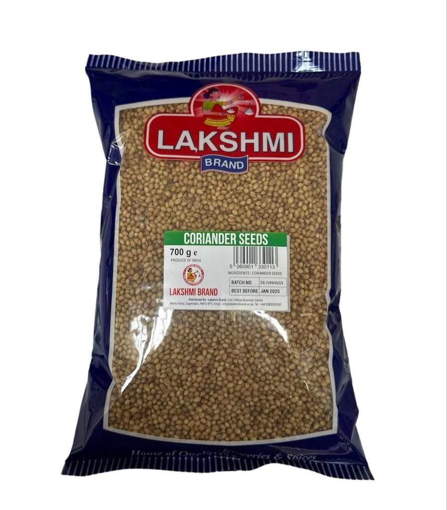 LAKSHMI BRAND-Natural Coriander Seeds 700gm